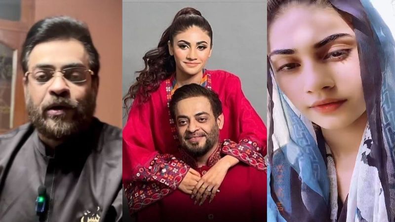 18-yo-Third Wife of Pak Politician Aamir Liaquat Files For Divorce, Says “He’s worse than the devil”