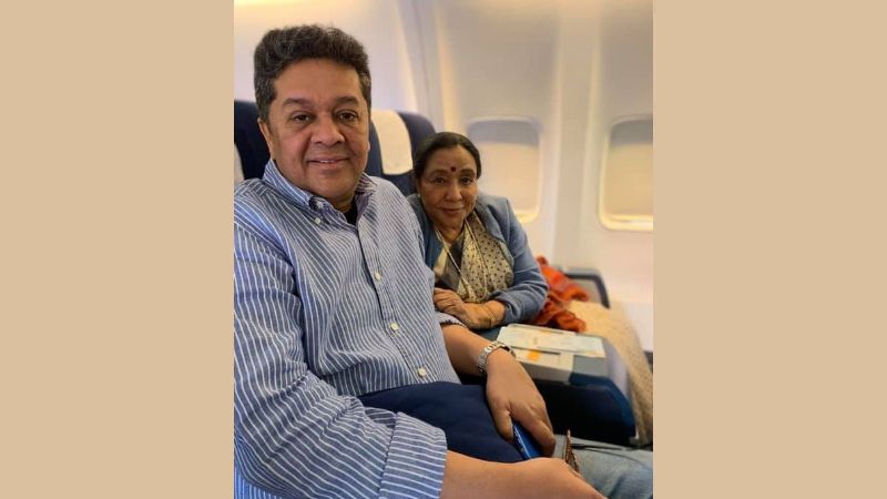 Anand Bhosle, Asha Bhosle’s Son Admitted in Dubai Hospital ICU, Collapsed on Floor Due to Dizziness