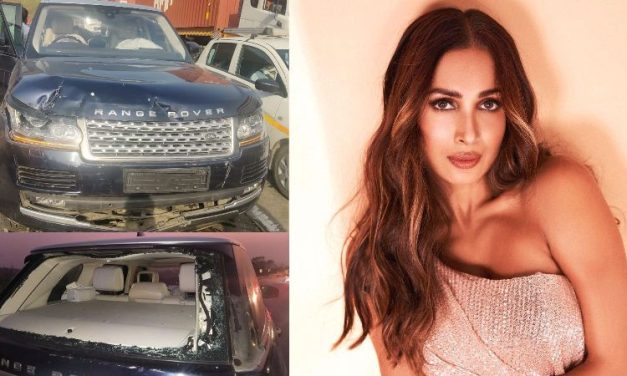 Bollywood Actress Malaika Arora Injured in Road Accident, Pics of Damaged Range Rover Surface