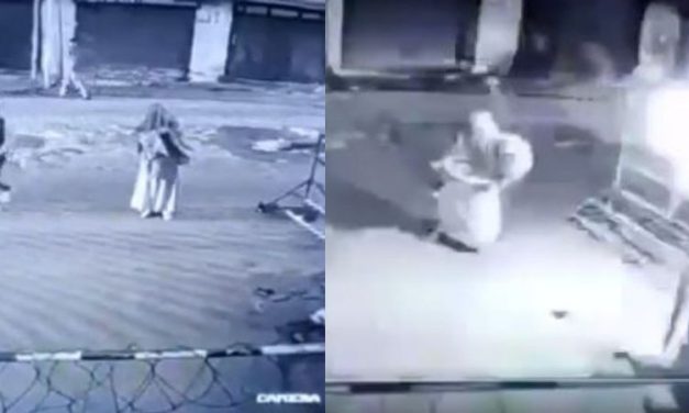 Caught on Cam: Burqa Clad Woman Throw Bomb at CRPF Camp in Kashmir, Second Incident in 10 Days