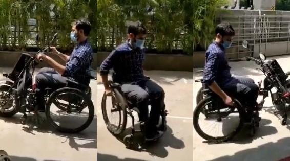 Chennai Startup Neomotion Creates Wheelchair That Transforms into Electric Vehicle