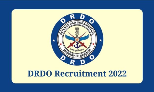 DRDO Recruitment 2022 for 1061 Various Posts