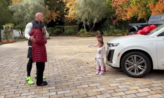 Dwayne Johnson Leaves his Mother Teary – Eyed with a Brand New Cadillac SUV as a Christmas Gift