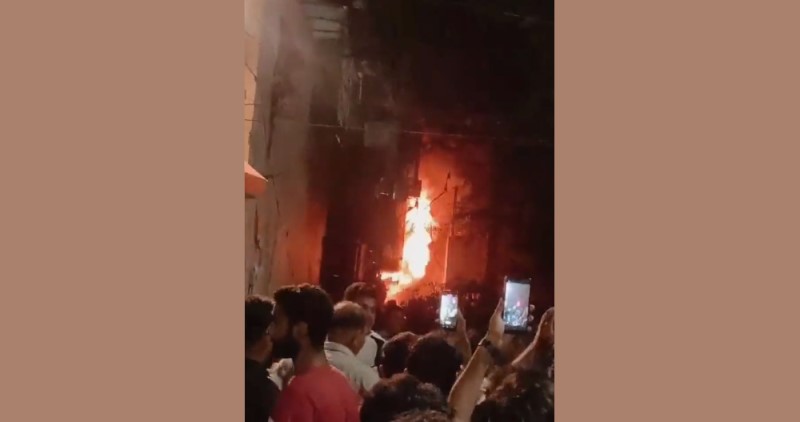 Fire Breaks Out at Girls’ Paying Guest in Delhi’s Mukherjee Nagar