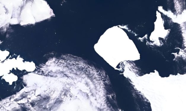 Giant Iceberg Breaks Free After Being Stranded for Decades