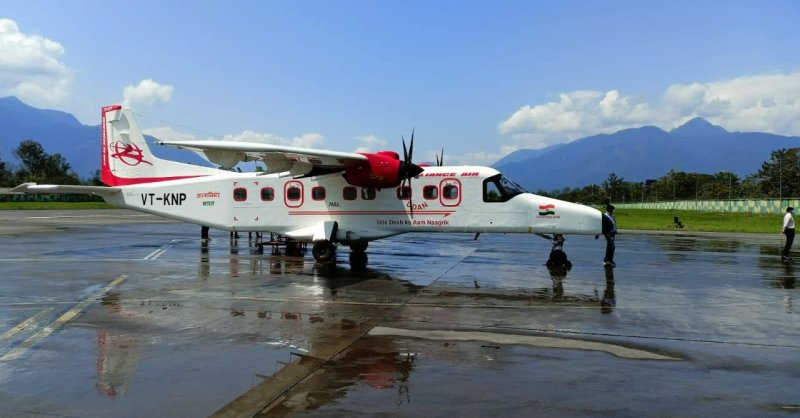 India’s First Made Commercial flight, Dornier takes off