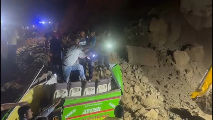 Himachal Pradesh Bus Landslide Tragedy: 18 Dead in Bilaspur