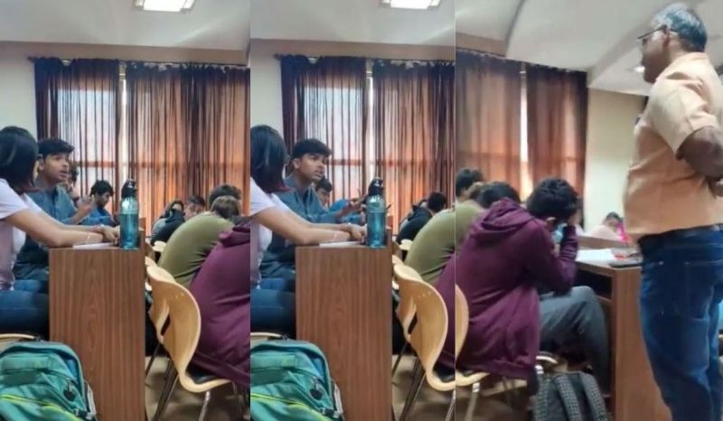 Karnataka Teacher Calls Student ‘Terrorist’ in Class, Student Confronts him, Teacher Calls him ‘Like his Son’ | Video