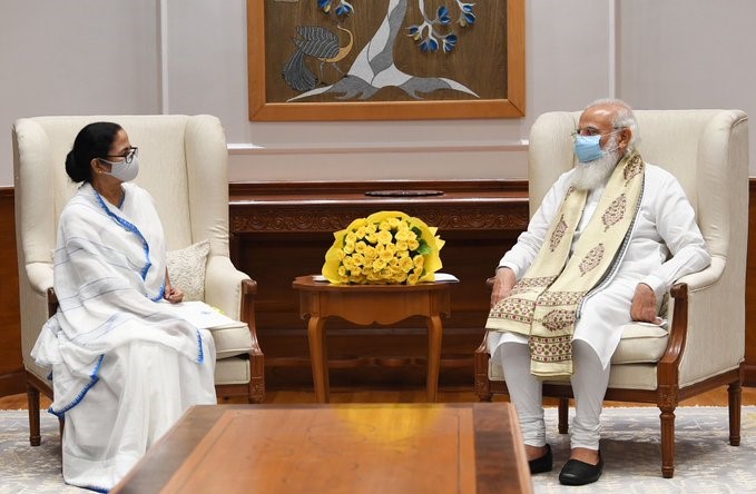 Mamata Banerjee Meets PM Narendra Modi, Labels the Meeting as “Courtesy”