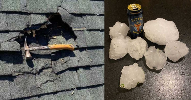 Massachusetts Home Damaged as Massive Block of Ice Descends from the Sky