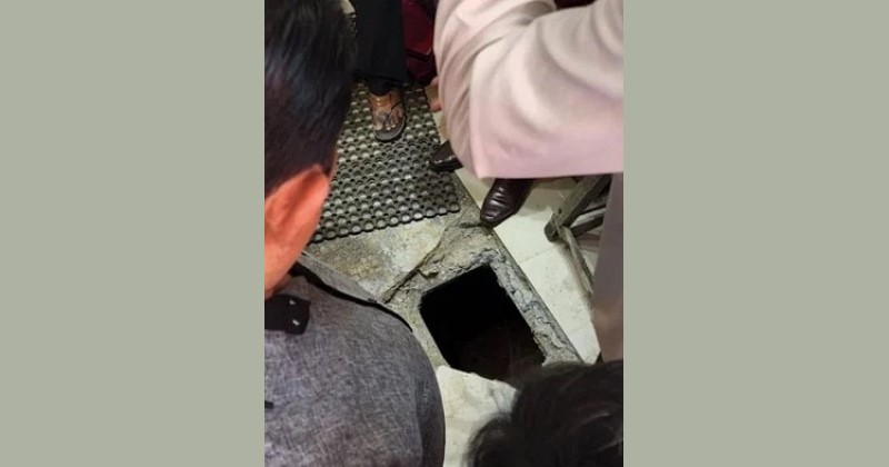 Movie Style Robbery in UP-Meerut Thieves Dig Up 10-Feet Tunnel Through Drain to Rob Jewellery Shop