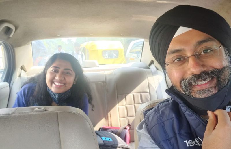 #CustomerObsession: Passengers Shocked to See Uber India Chief Prabhjeet Singh as their Cab Driver