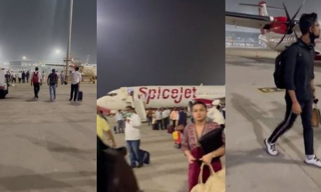 SpiceJet Again in Trouble – Passengers Walk on Delhi Airport Tarmac after 45 – Minute Wait for Bus