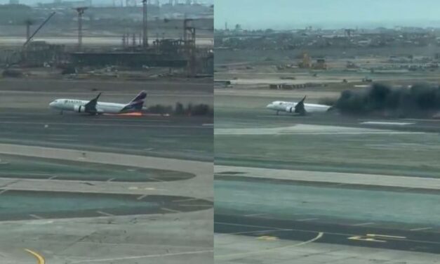 Plane Collides with Truck on Runway in Peru While Taking Off & Bursts in Flames, 2 Killed | Video