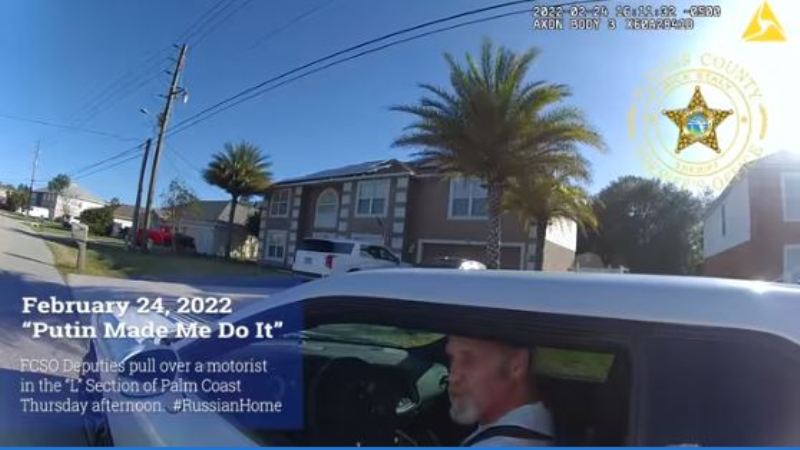 “Putin Made me Do It”: Florida Man Blames Russian President After Getting Caught for Speeding