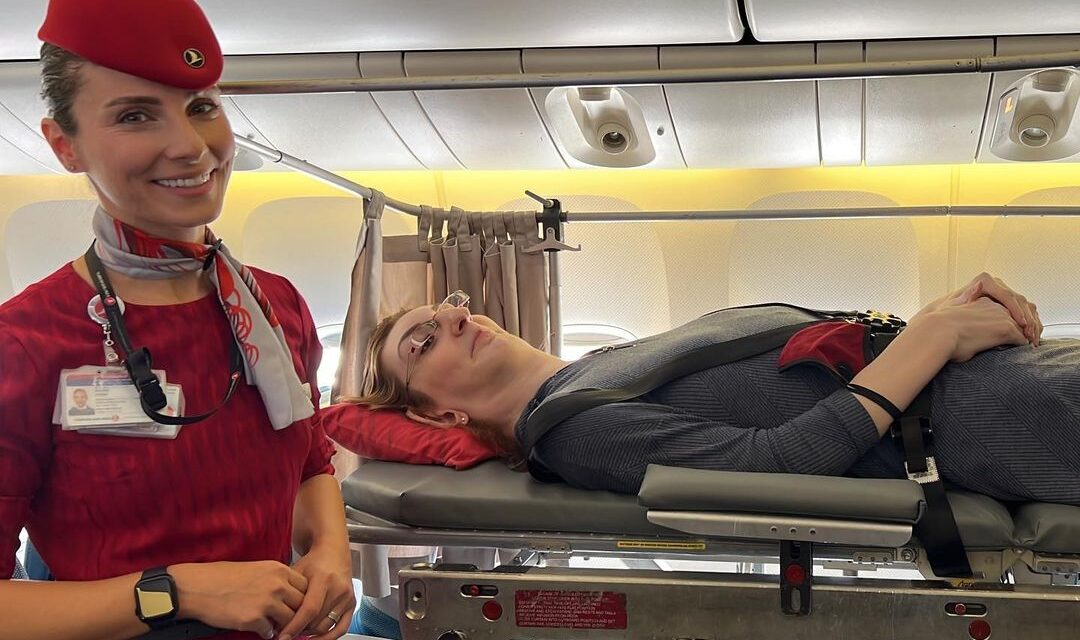 Rumeysa Gelgi, Tallest Woman in the World, Takes First Airline Flight, Airline Removes Six Seats to Make Room