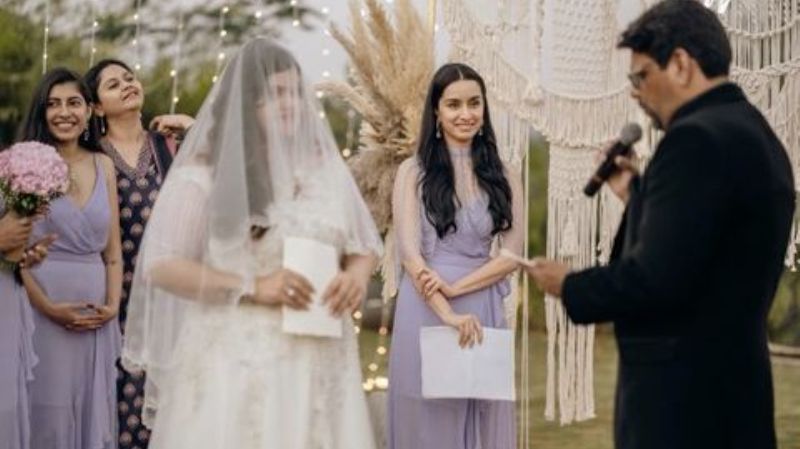 ‘Half Girlfriend’ Shraddha Kapoor Becomes Full Officiator, Officiates Her Makeup Artist’s Wedding