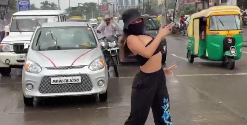 Indore Influencer Shreya Kalra in Trouble After Dancing at Rasoma Square, To Be Booked