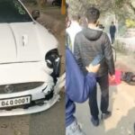Speeding Jaguar with VIP Number Kills Noida Woman on Scooter, Was Allegedly Racing with Another SUV | Video