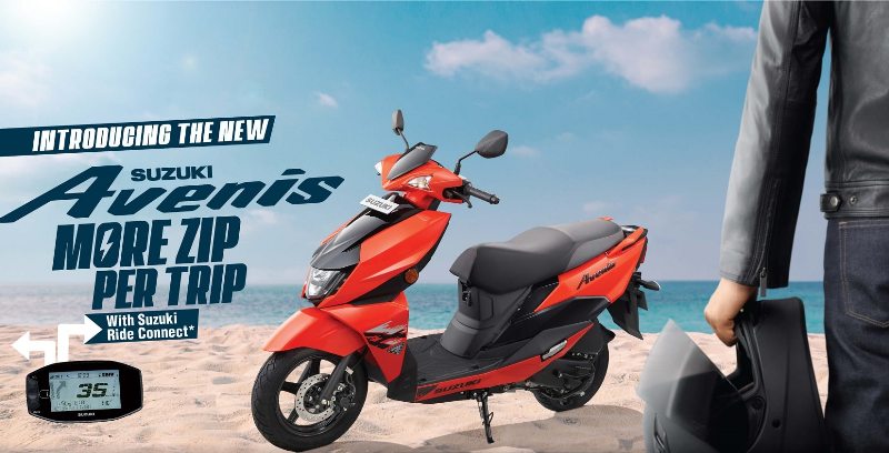 Suzuki Launches Avenis For the Young at Heart, Sporty 125CC Scooter at Rs 86,700