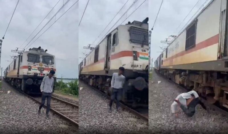 Video | Telangana Teen Gets Hit By Train While Making Instagram Reel, Suffers Serious Injury