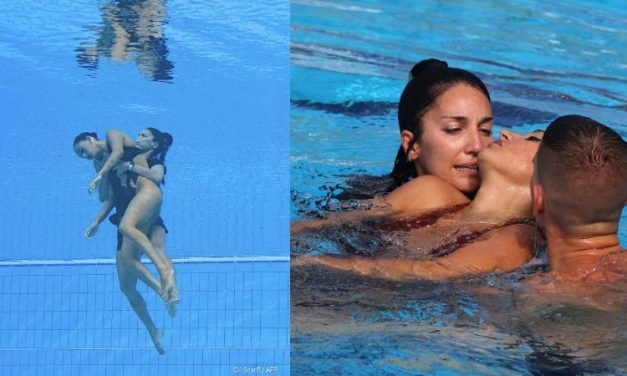 US Swimmer Faints & Sinks at Bottom of Pool, Coach Successfully Saves her After Thrilling Rescue