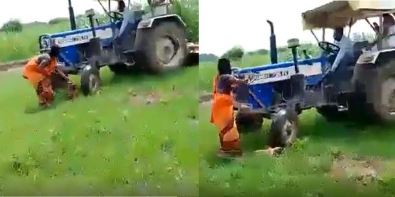 Uttar Pradesh: Woman Throws Newborn In Front of Tractor to Stop Property Dispute