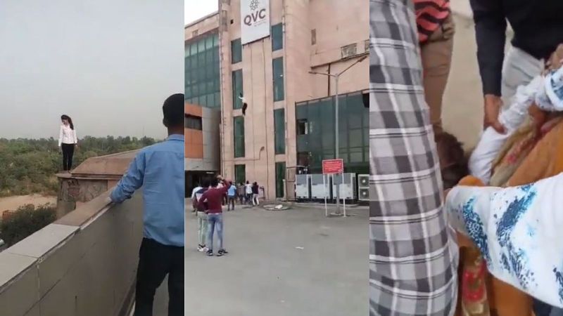 Woman Who Jumped Off Akshardham Metro Station Dies, Video Showed CISF Rescue Attempt